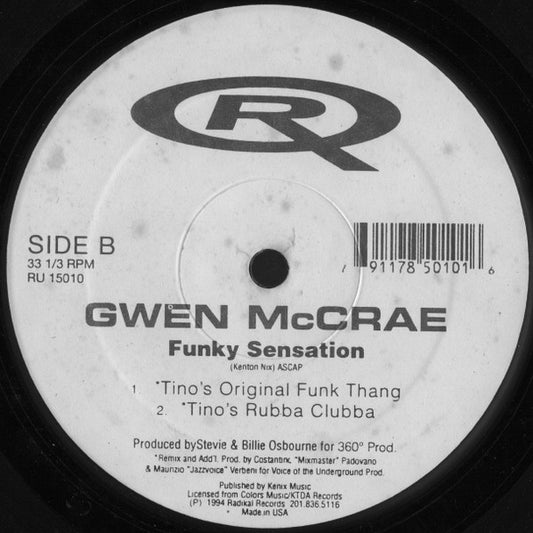 Gwen McCrae : Funky Sensation (12")