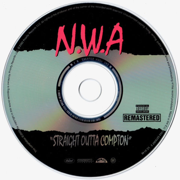 N.W.A. : Straight Outta Compton (CD, Album, RE, RM)