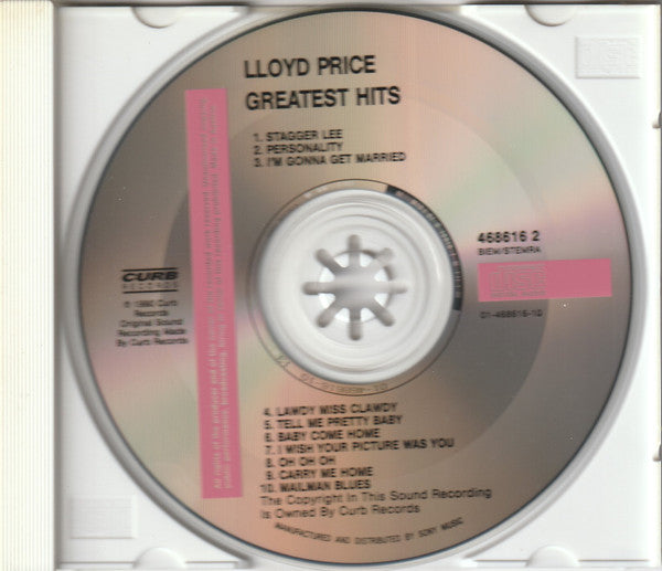 Lloyd Price : Greatest Hits (CD, Album, Comp)