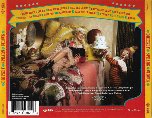 Britney Spears : Circus (CD, Album)