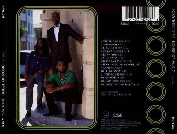 Tony! Toni! Toné! : House Of Music (CD, Album)