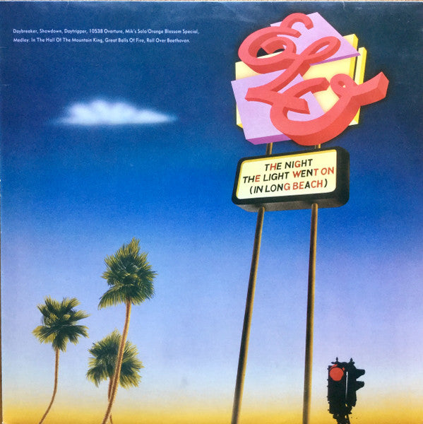 Electric Light Orchestra : The Night The Light Went On (In Long Beach) (LP, Album, RE)