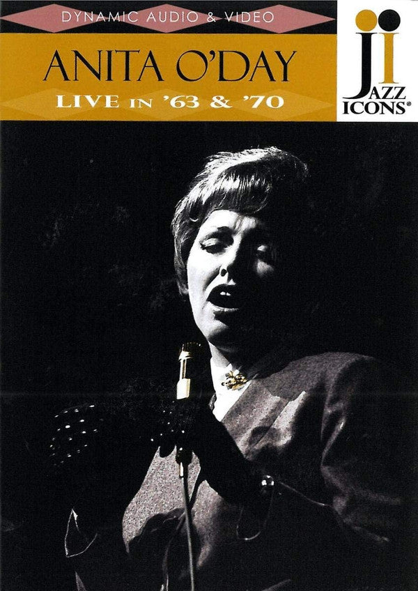 Anita O'Day : Live In '63 & '70 (DVD-V, Mono, B&W)