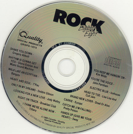 Various : Rock Eighty Eight (CD, Comp)