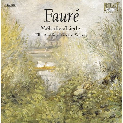 Gabriel Fauré / Elly Ameling, Gérard Souzay : Mélodies / Lieder (4xCD + Box)