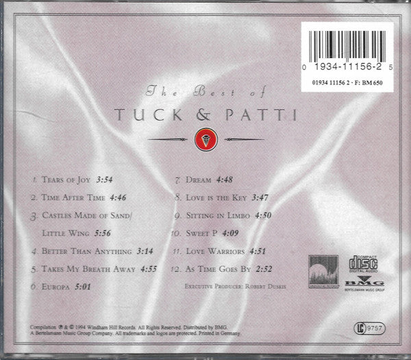 Tuck & Patti : The Best Of (CD, Comp, Son)