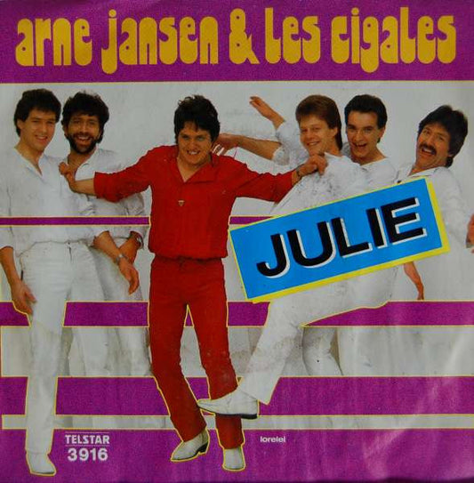 Arne Jansen & Les Cigales : Julie (7", Single)