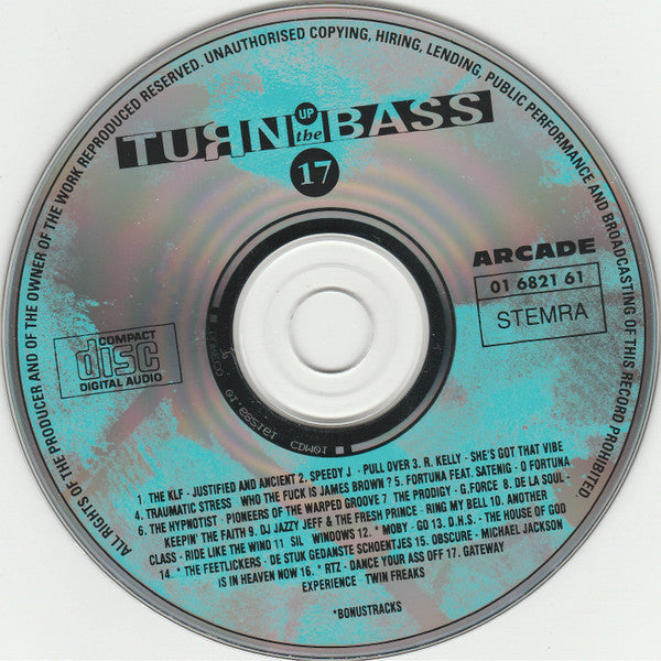 Various : Turn Up The Bass Volume 17 (CD, Comp)