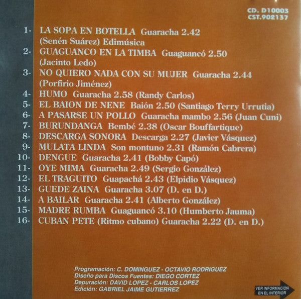 La Sonora Matancera : Gran Baile Con La Sonora Matancera - 16 Éxitos Originales (CD, Comp)