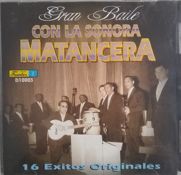 La Sonora Matancera : Gran Baile Con La Sonora Matancera - 16 Éxitos Originales (CD, Comp)
