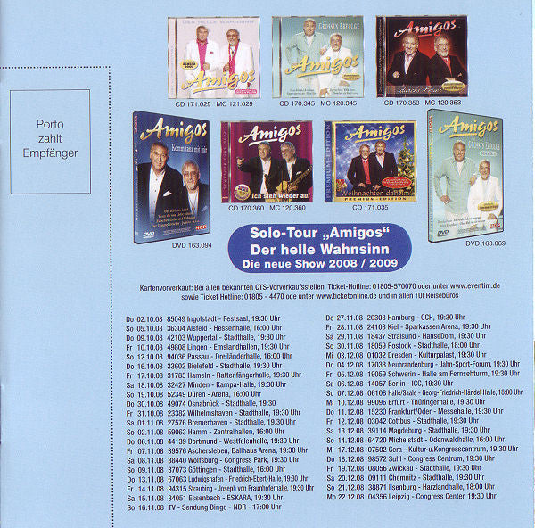 Amigos : Ein Tag Im Paradies (CD, Album)