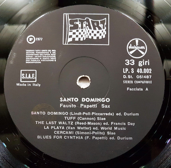 Fausto Papetti : Santo Domingo (LP, Comp)