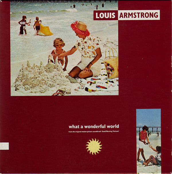 Louis Armstrong : What A Wonderful World (CD, Single, Car)