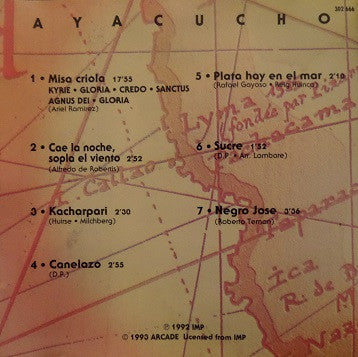 Ayacucho : Misa Criola D'Argentine (CD, Album, RE)