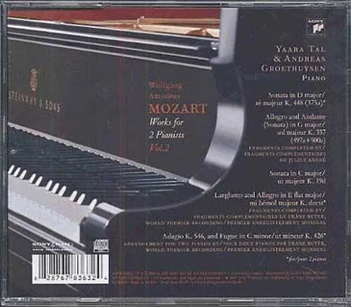 Duo Tal & Groethuysen - Wolfgang Amadeus Mozart : Works for 2 pianists Vol. 2 (CD, Album)