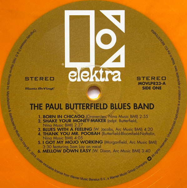 The Paul Butterfield Blues Band : The Paul Butterfield Blues Band (LP, Album, Ltd, Num, RE, Ora)
