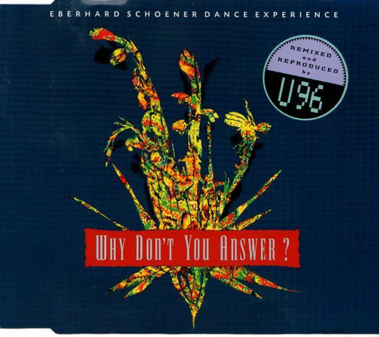 Eberhard Schoener Dance Experience : Why Don't You Answer? (CD, Maxi)