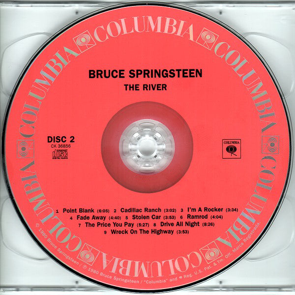 Bruce Springsteen : The River (2xCD, Album, RE)