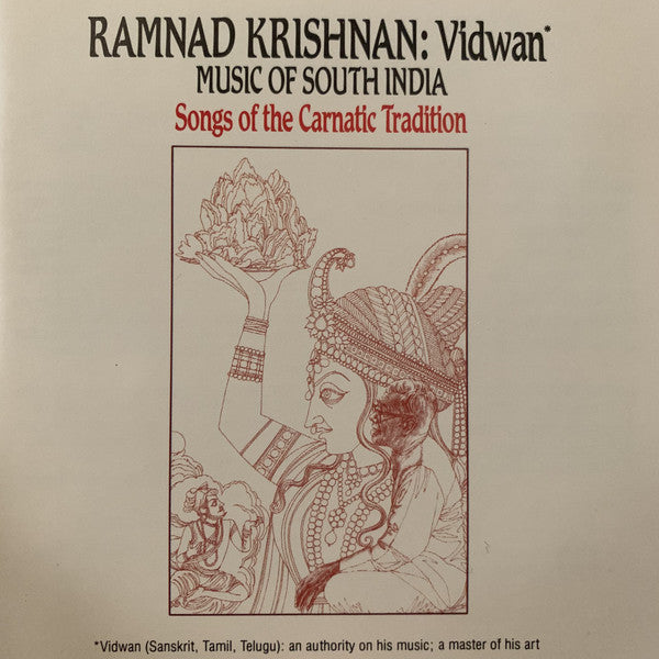Ramnad Krishnan : Vidwan (Music Of South India - Songs Of The Carnatic Tradition) (CD, Album, RE)