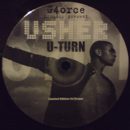 Usher : U-Turn (A G4orce Production) (12", Ltd, Promo)
