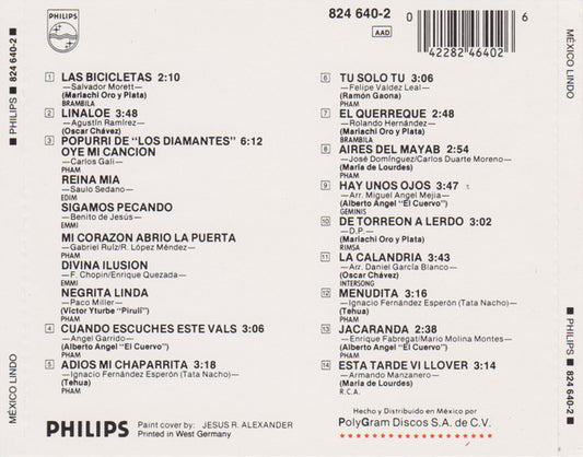 Various : Mexico Lindo (CD, Comp)