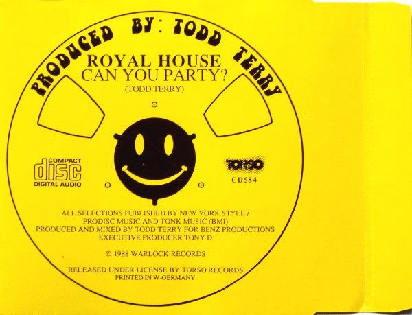 Royal House : Can You Party? (CD, Maxi)