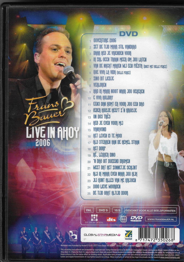 Frans Bauer : Live In Ahoy 2006 (DVD-V)