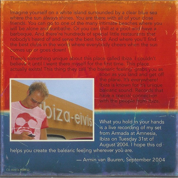 Armin van Buuren : Universal Religion 2004, Live From Armada At Ibiza (CD, Comp, Mixed)