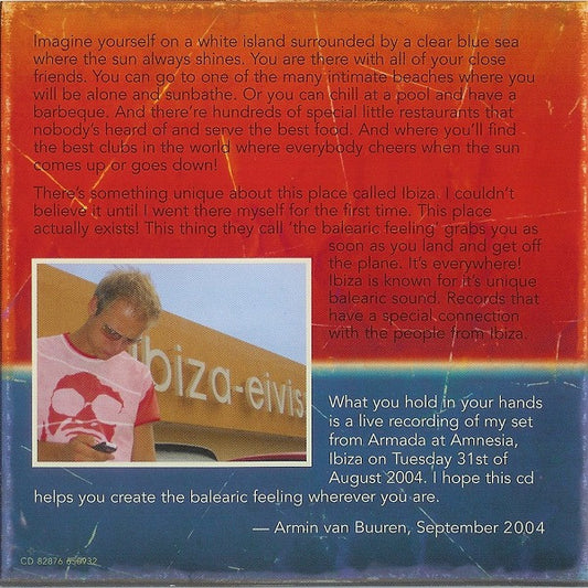 Armin van Buuren : Universal Religion 2004, Live From Armada At Ibiza (CD, Comp, Mixed)