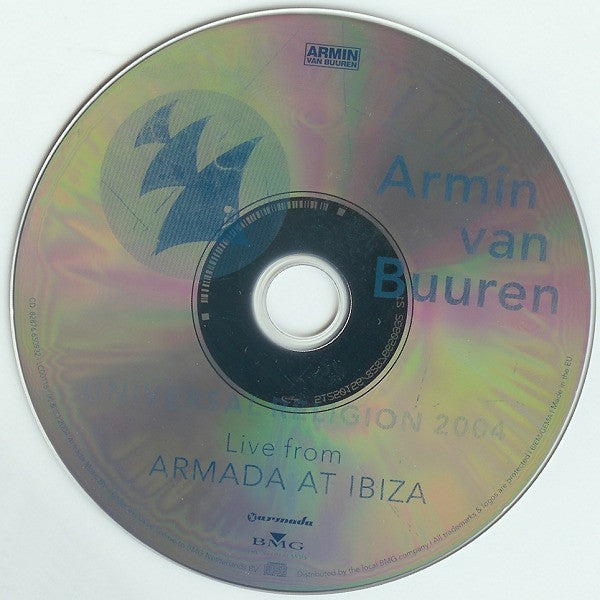 Armin van Buuren : Universal Religion 2004, Live From Armada At Ibiza (CD, Comp, Mixed)