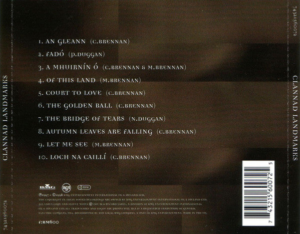 Clannad : Landmarks (CD, Album)