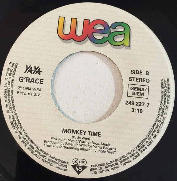 G'Race : Law Of The Jungle (7", Single)