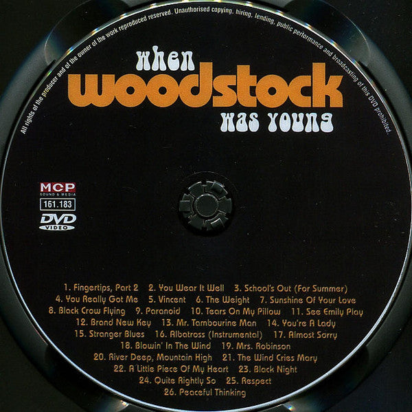 Various : When Woodstock Was Young (DVD-V, Comp, PAL)