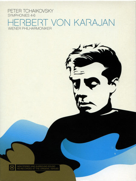 Pyotr Ilyich Tchaikovsky - Herbert von Karajan, Wiener Philharmoniker : Symphonies 4-6 (2xDVD-V, Multichannel, PAL, 4:3)