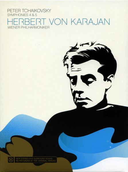 Pyotr Ilyich Tchaikovsky - Herbert von Karajan, Wiener Philharmoniker : Symphonies 4-6 (2xDVD-V, Multichannel, PAL, 4:3)