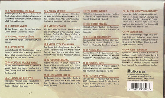Various : Classical Masterpieces Of The Millenium Collector's Edition (20xCD, Comp, Box)
