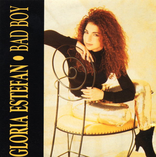 Gloria Estefan : Bad Boy (CD, Single, Promo, Car)