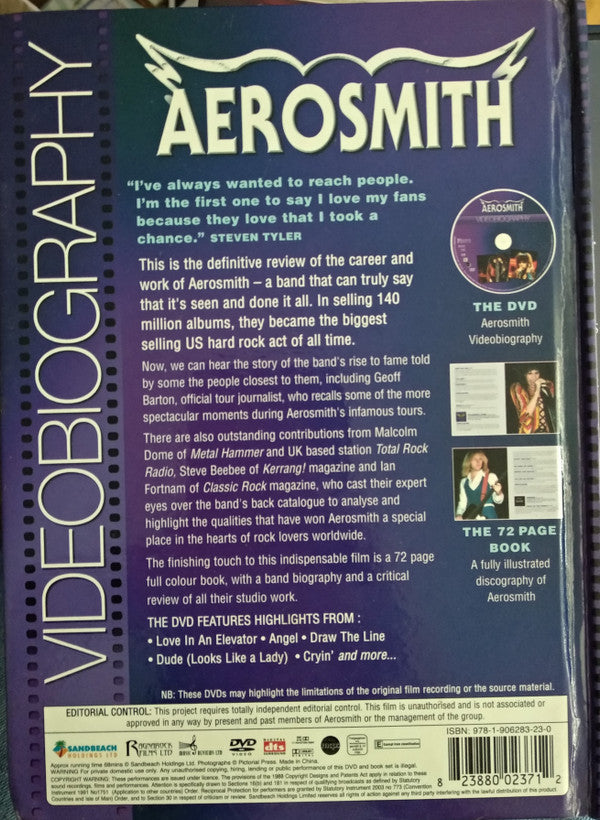 Aerosmith : Videobiography (DVD-V, Unofficial)