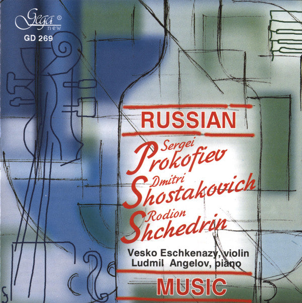 Vesko Eschkenazy, Ludmil Angelov : Russian Music (CD, Album)