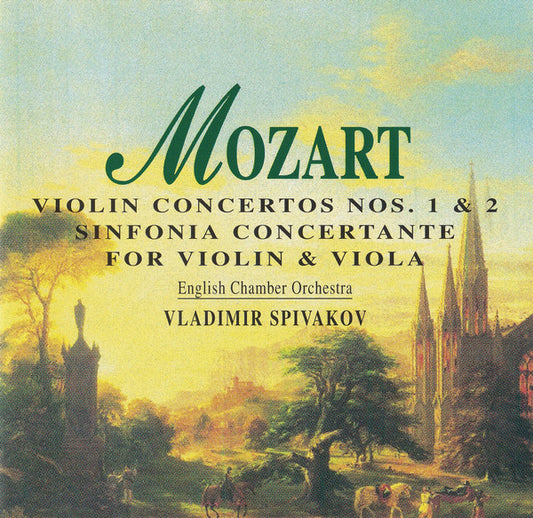 Wolfgang Amadeus Mozart - English Chamber Orchestra, Vladimir Spivakov : Violin Concertos Nos. 1 & 2 / Sinfonia Concertante For Violin & Viola (CD)