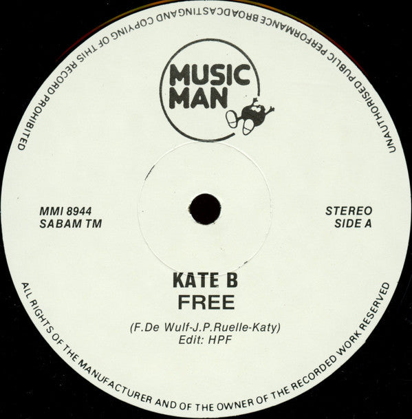 Kate B : Free (12")