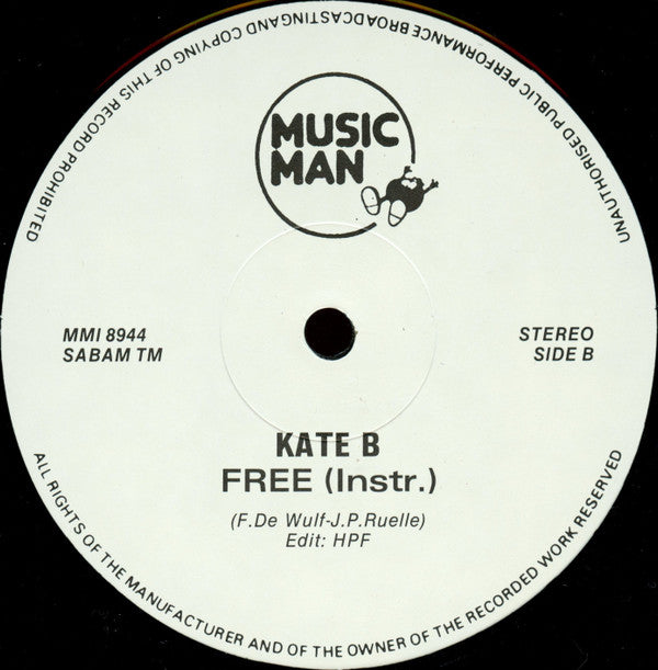 Kate B : Free (12")