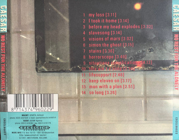 Caesar (4) : No Rest For The Alonely (CD, Album)