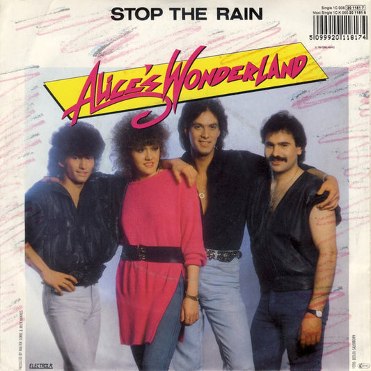 Alice's Wonderland : Stop The Rain (7", Single)