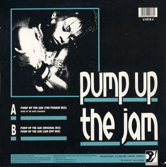 Technotronic Featuring Felly : Pump Up The Jam (Remix) (12")