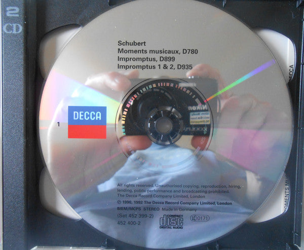 Franz Schubert : Schubert: Moments Musicaux. Impromptus (2xCD, Comp)