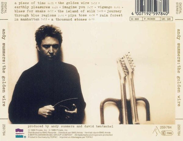 Andy Summers : The Golden Wire (CD, Album)