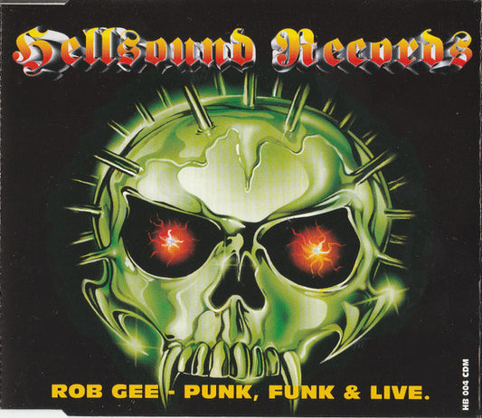 Rob Gee : Punk, Funk & Live (CD, Maxi)