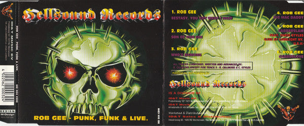 Rob Gee : Punk, Funk & Live (CD, Maxi)