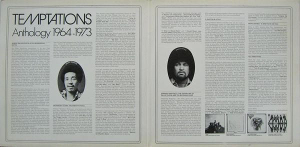 The Temptations : Anthology 1964-1973 (2xLP, Comp)